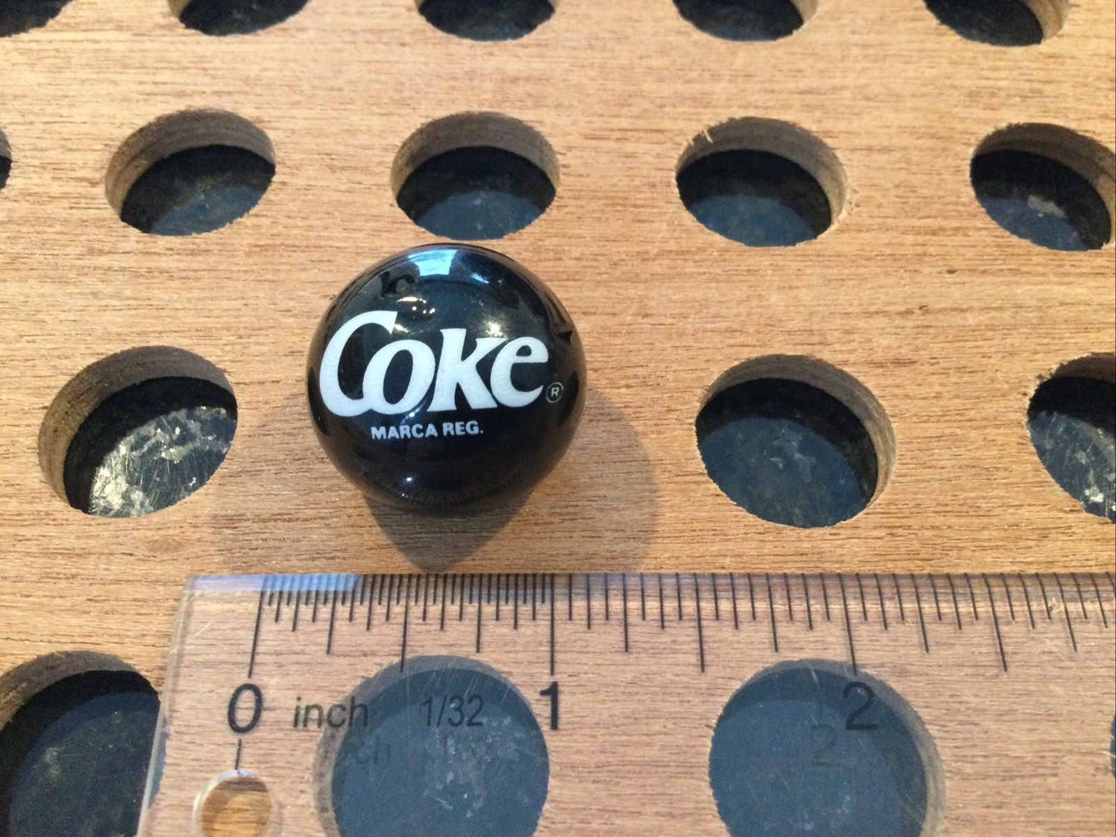 Vintage | Coke | Black & White | Marble | 1980s