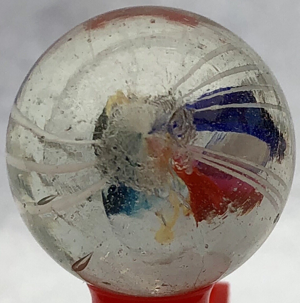 Multi-Coloured Translucent Divided Core Marble 19mm (3/4”)