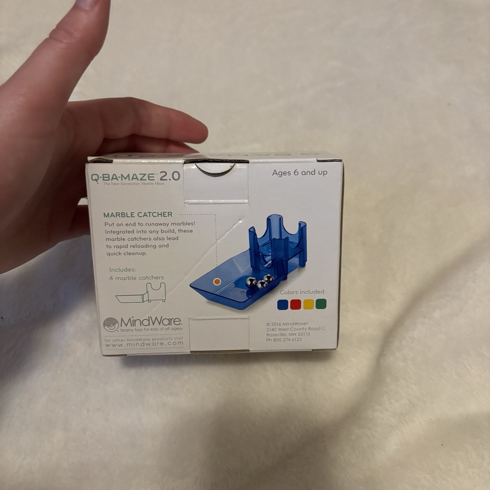MindWare Q-BA-MAZE 2.0 Marble Catchers Accessory
