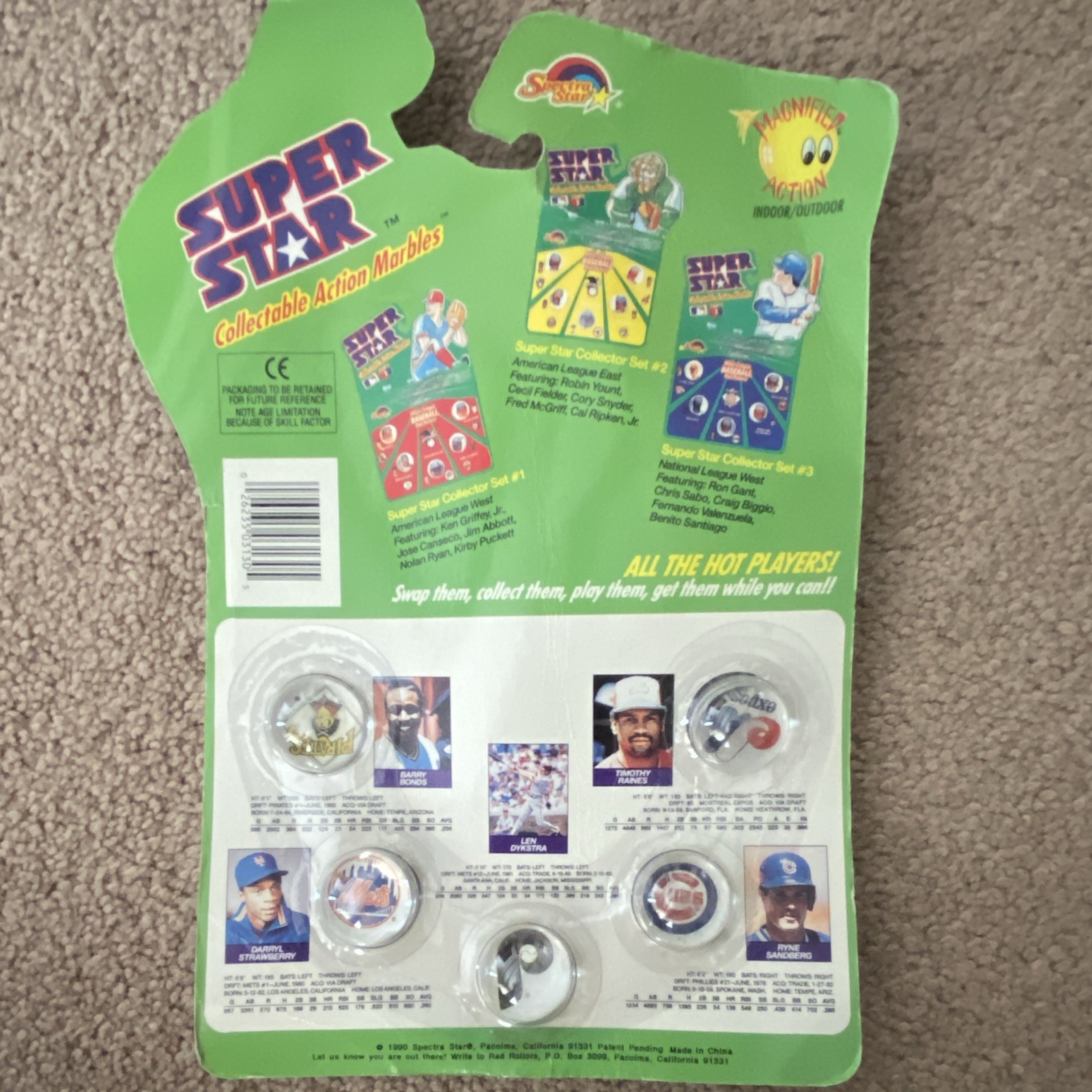 Spectra Star Official MLB Logo Printed Machine Made Marbles Set #4 MPN 3130