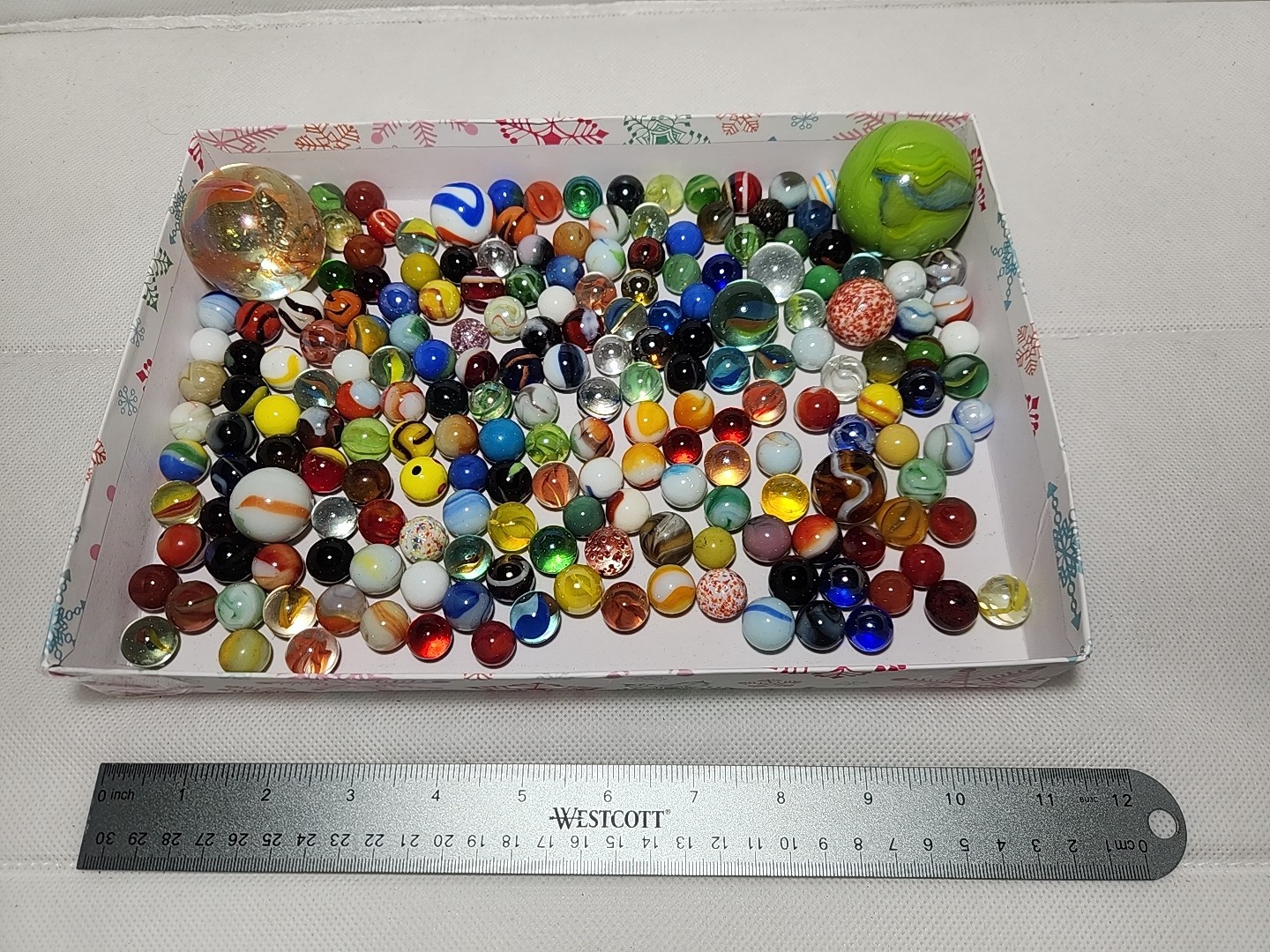 3lbs Fancy & Common Marbles Shooters Toe Breakers New & Old Rare Mix You Get All