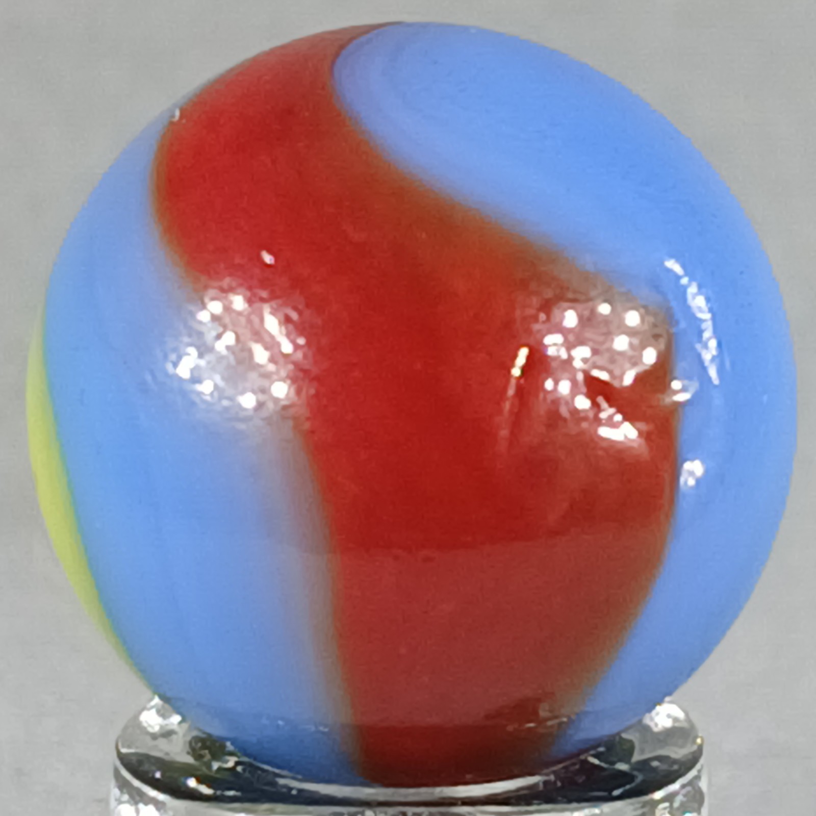 Vintage Imported Patch And Ribbon Marble .61 Inches Near-Mint Condition
