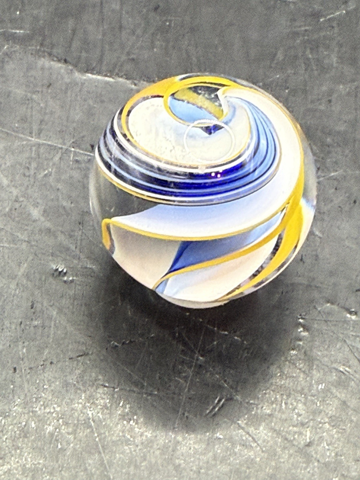Lot Of 4 Condo Furnace By Steven Maslach Glass Marbles/Blown Accessories