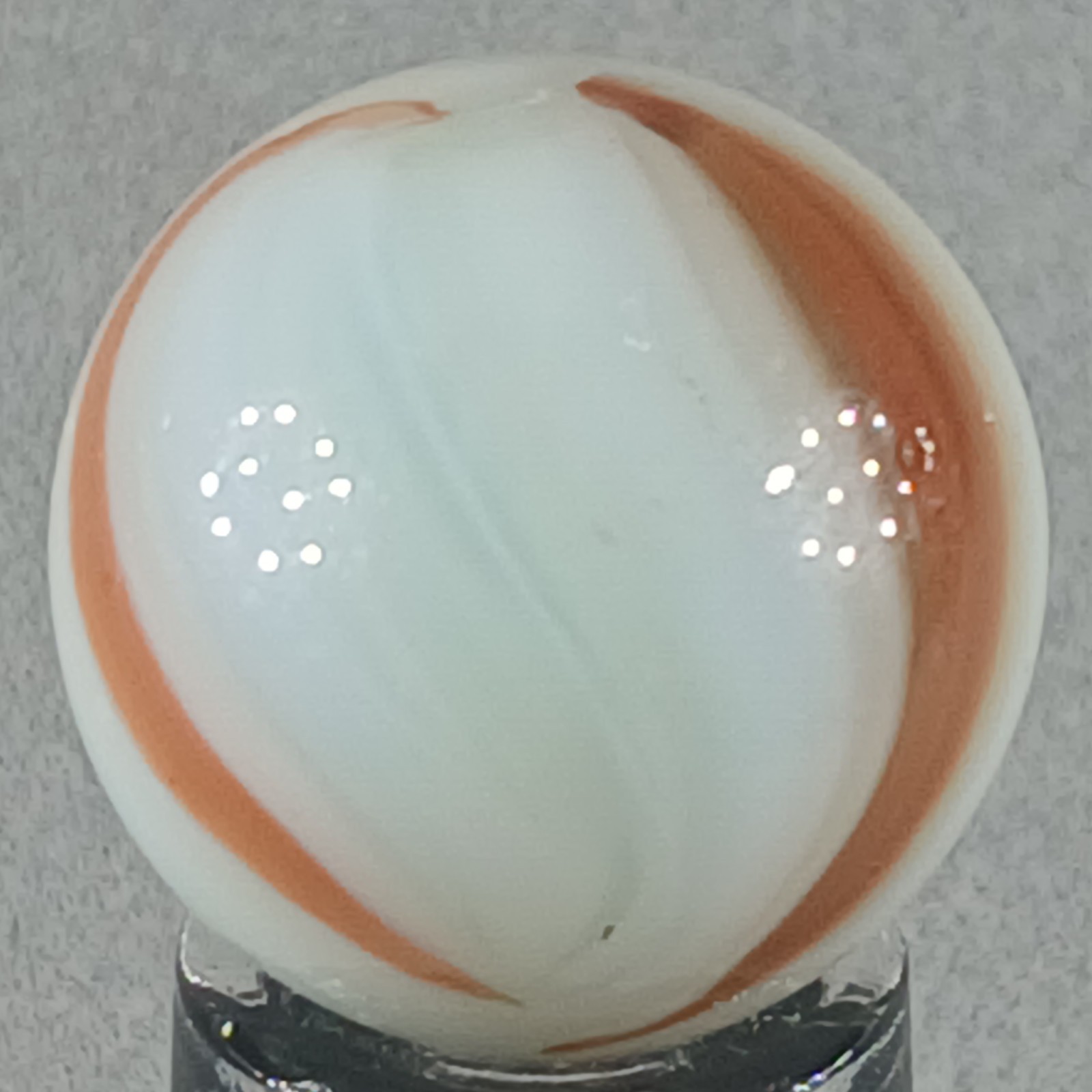 Vintage Imported Patch And Ribbon Marble .64 Inches Near-Mint Condition