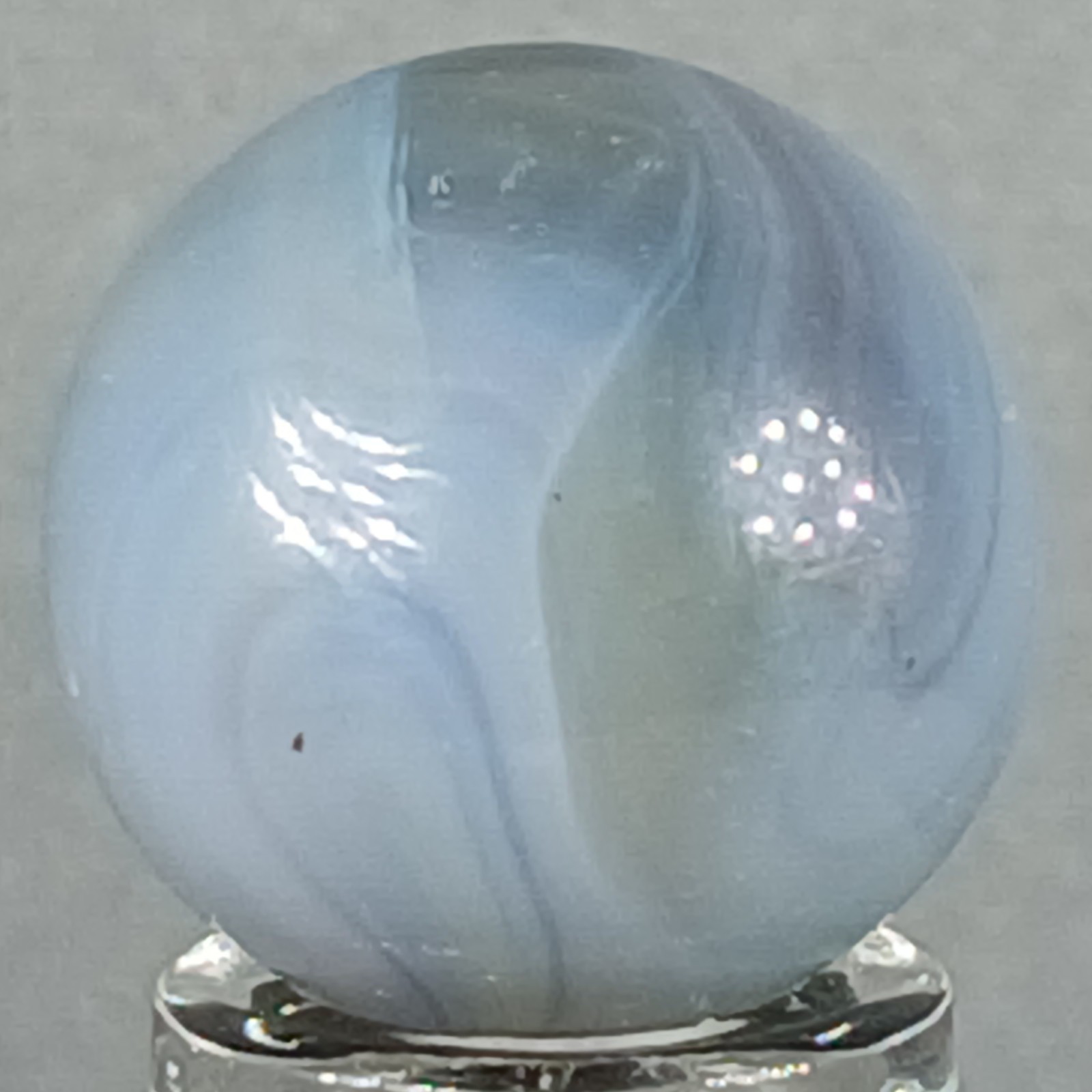 Vintage Champion Swirl Marble .61 Inches Near-Mint Condition Combined Shipping