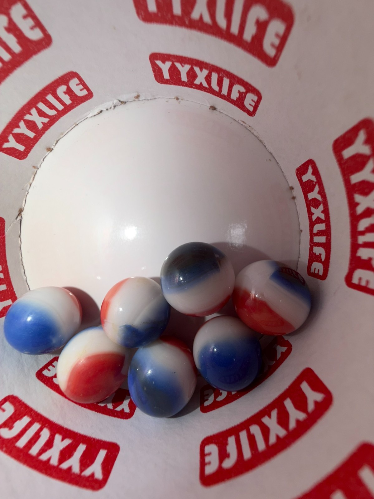 Vintage Mixed Lot of Toy Marbles – Mixed Style Assortment