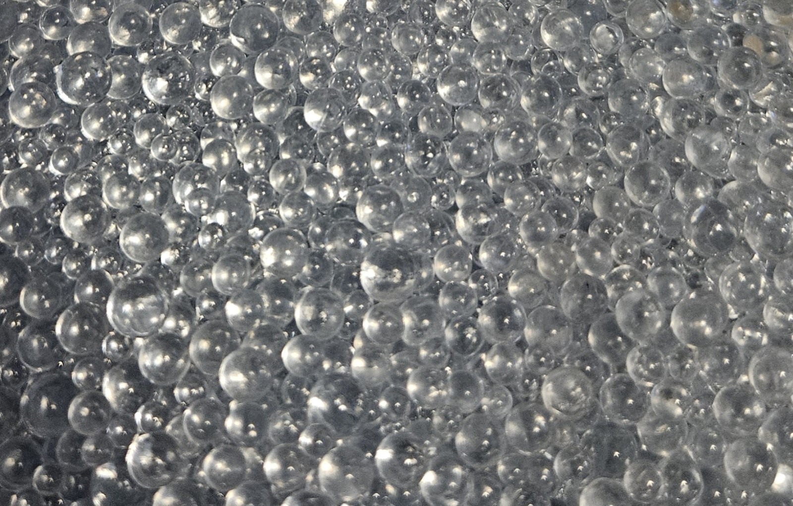 200 Pcs Clear Glass Spheres 4mm 5mm 6mm Assorted