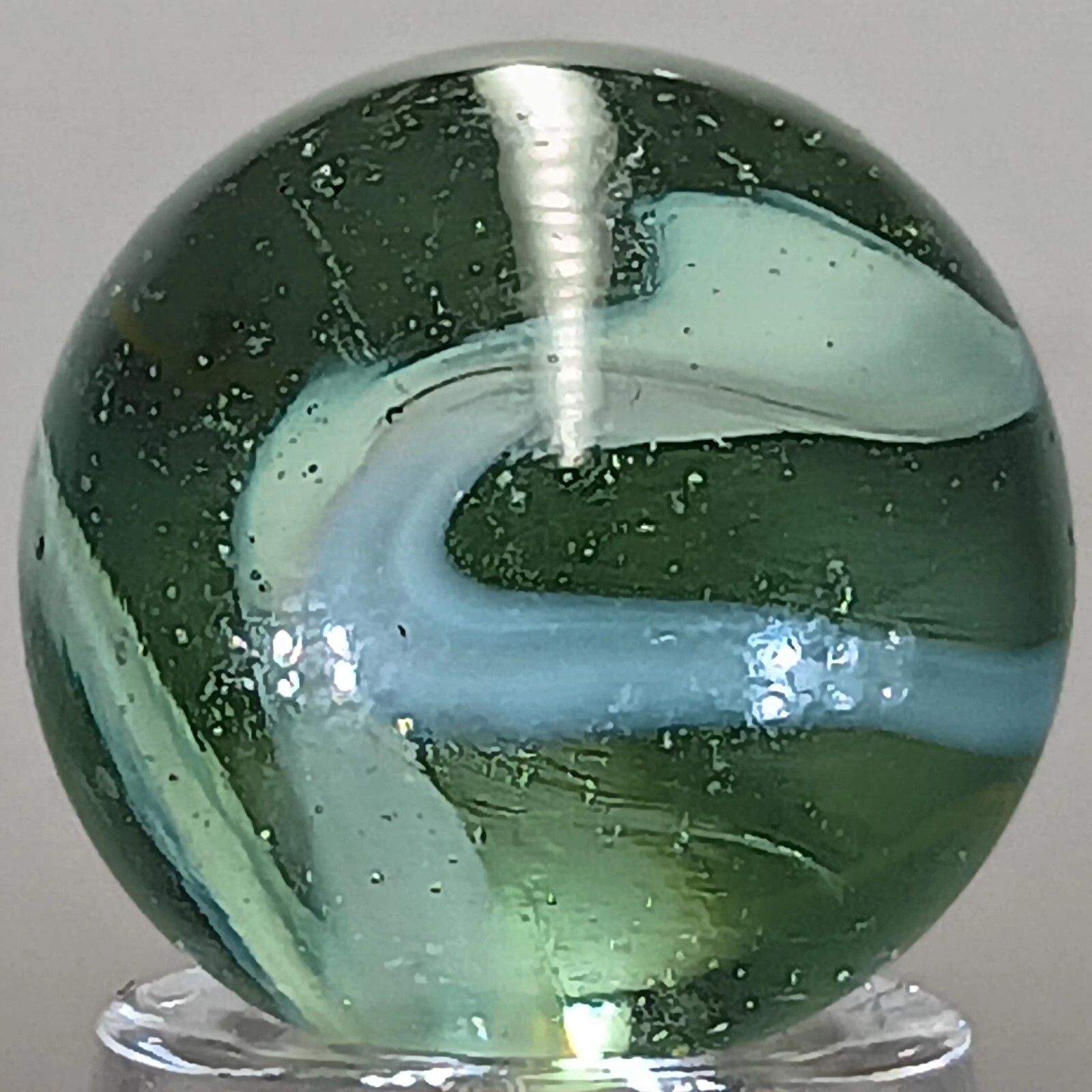 Vintage Champion Swirl Marble .60 Inches Near-Mint Condition