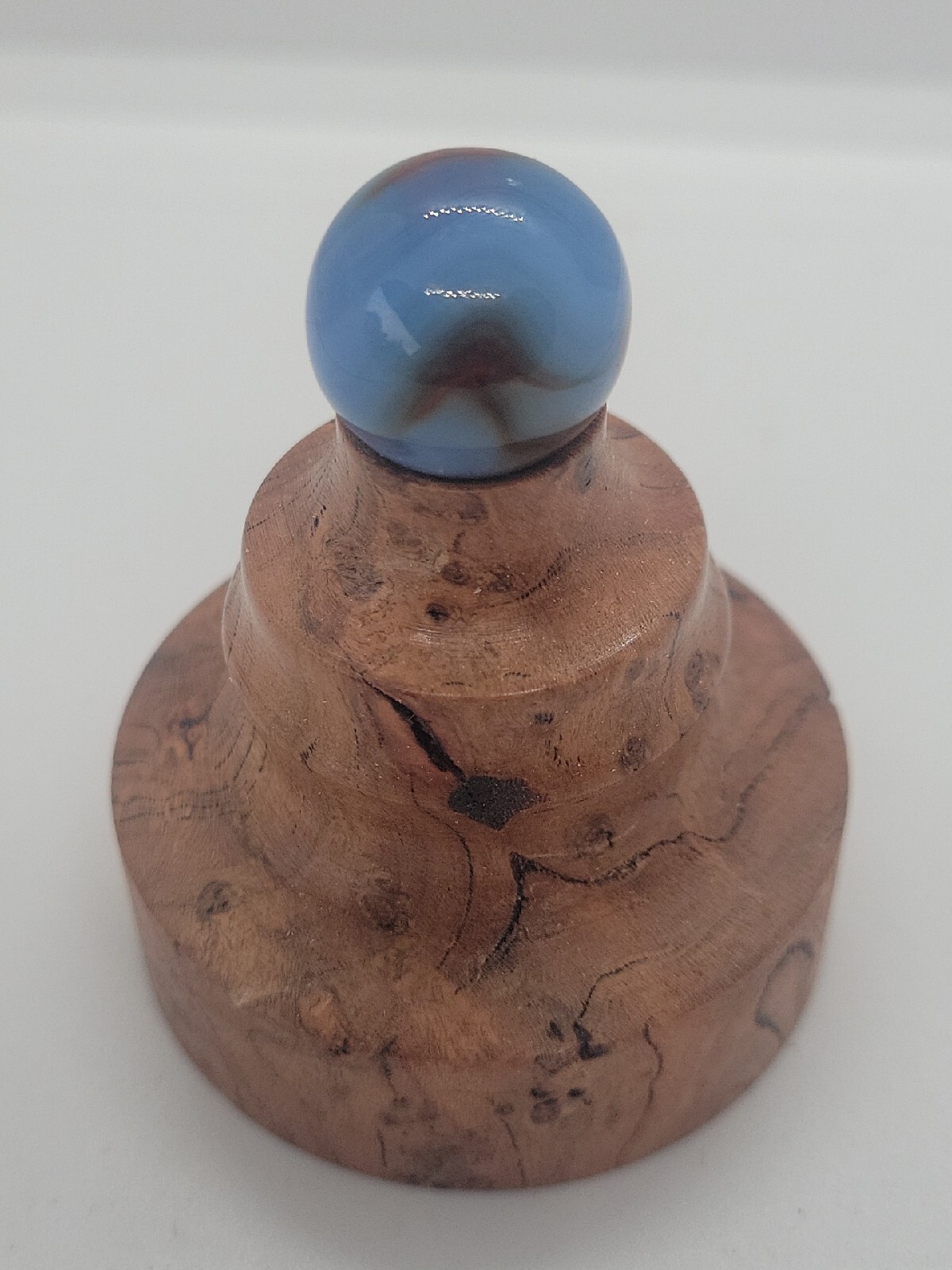 A15•Vintage Alley Agate Swirl “Ghost Swirl” ~ Near Mint 21/32″ VHTF