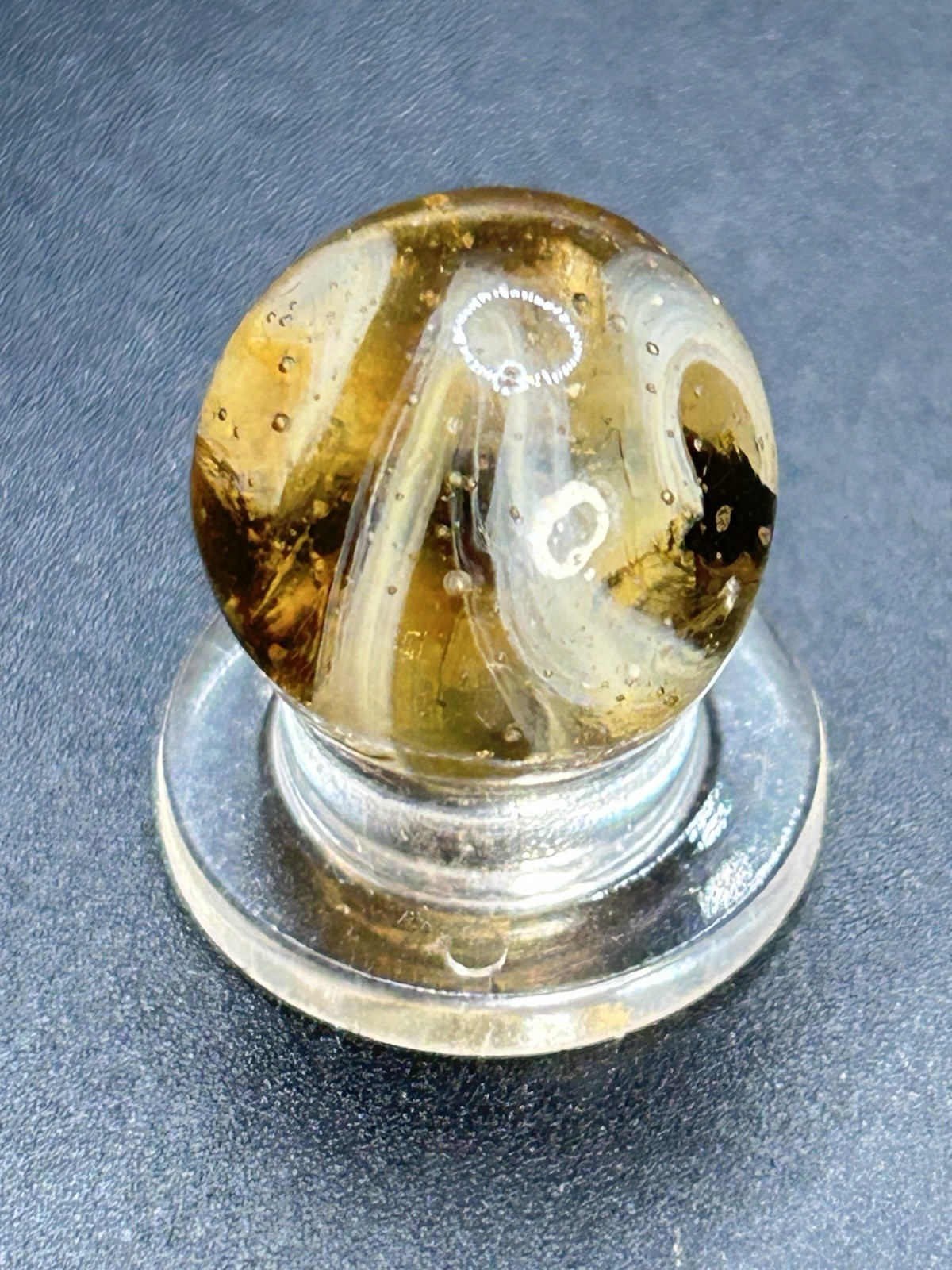 Vintage Jackson Swirl Marble 0.629”