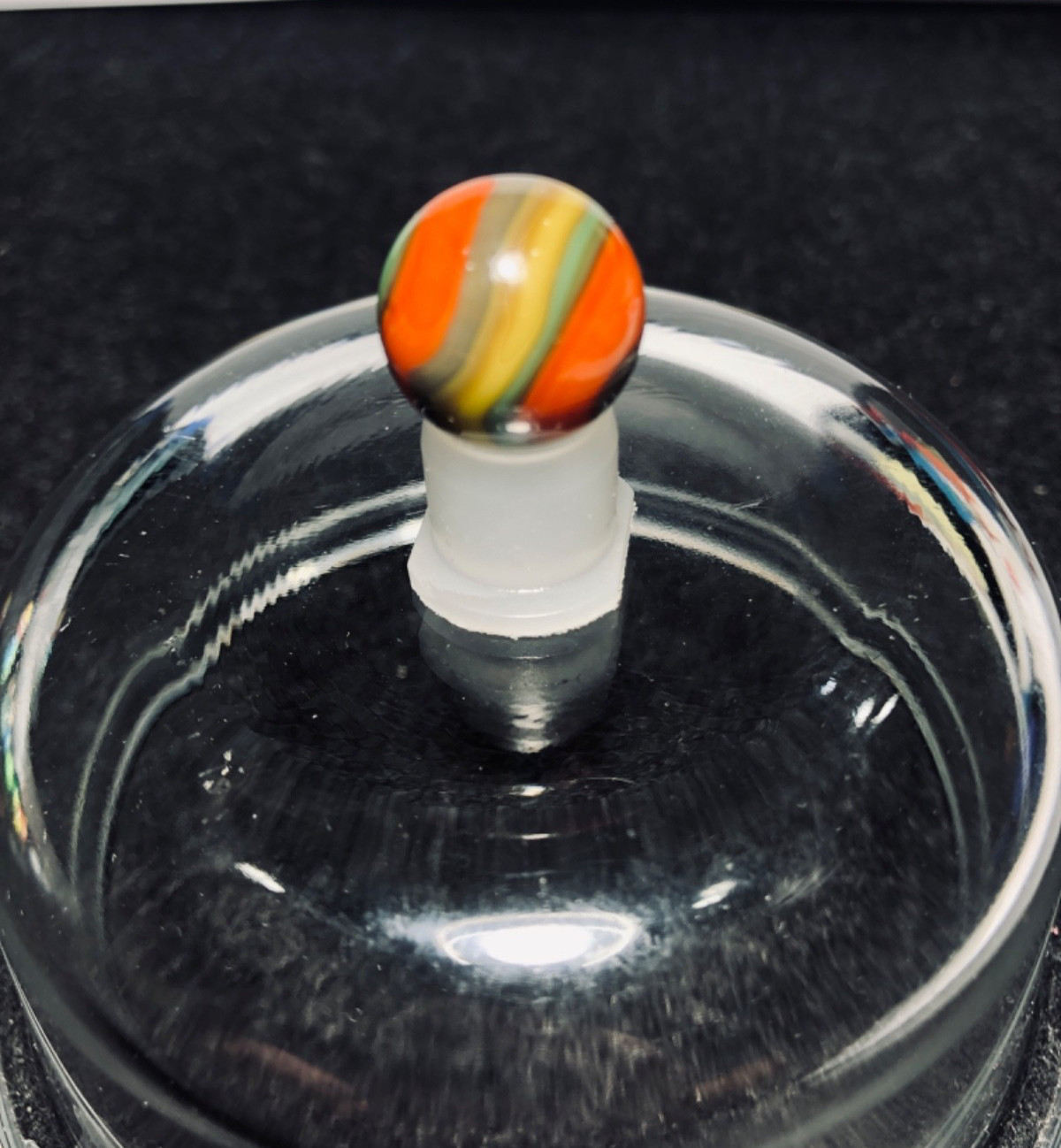 🔥Vintage Exotic AKRO Corkscrew Multi Color Layers .67 in “Awesome Marble”🔥