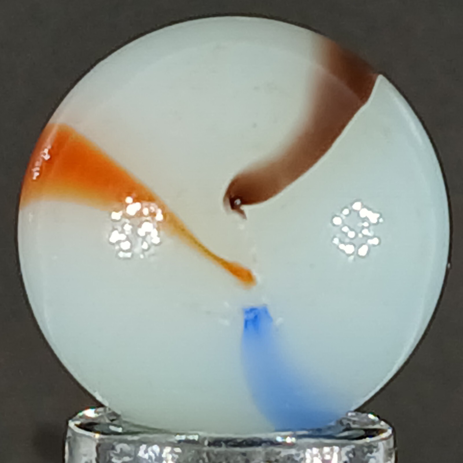 Vintage Imperial Swirl Marble .63 Inches Near-Mint Condition Combined Shipping