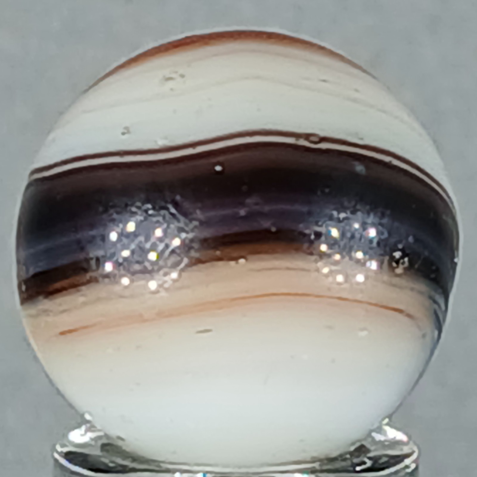 Vintage Vitro Tri-Lite Marble .62 Inches Near-Mint Condition Combined Shipping