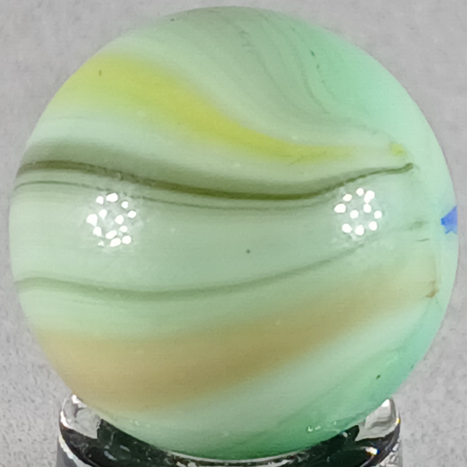 Vintage Imported Patch And Ribbon Marble .61 Inches Near-Mint Condition