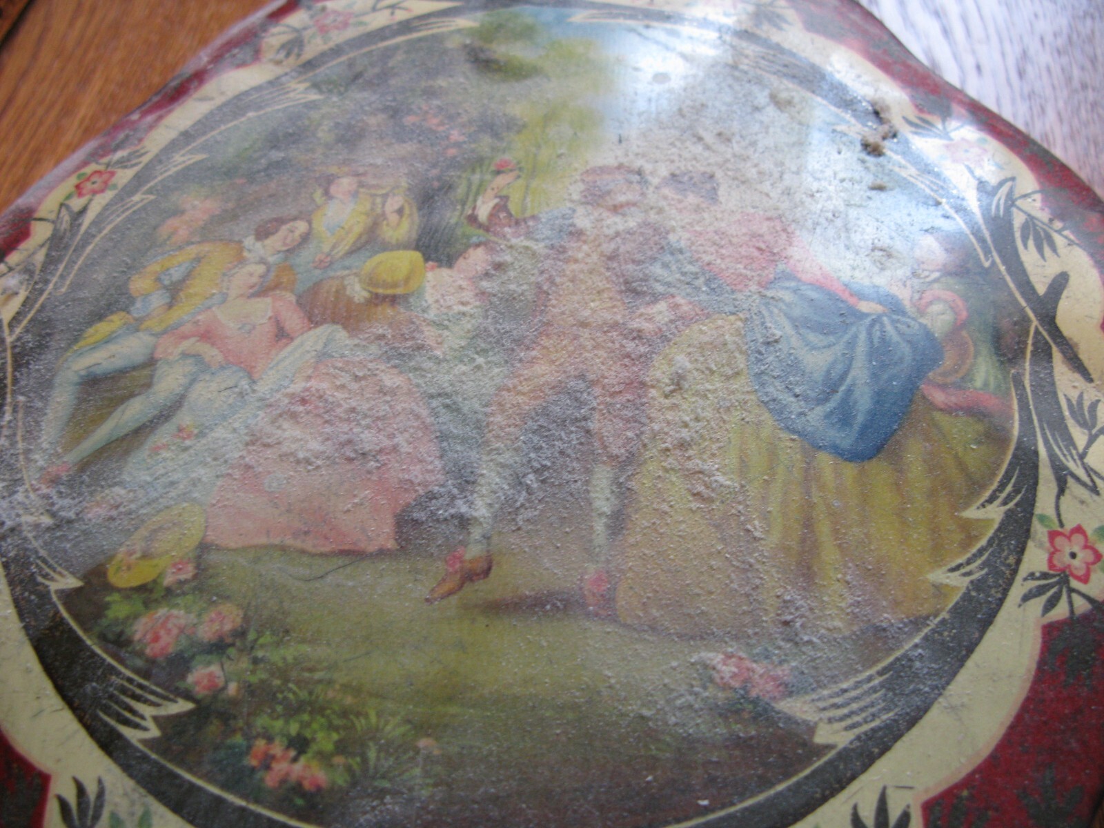 Lot Of Marbles In “Antique Tin”- Various Sizes And Colors “See Pictures”