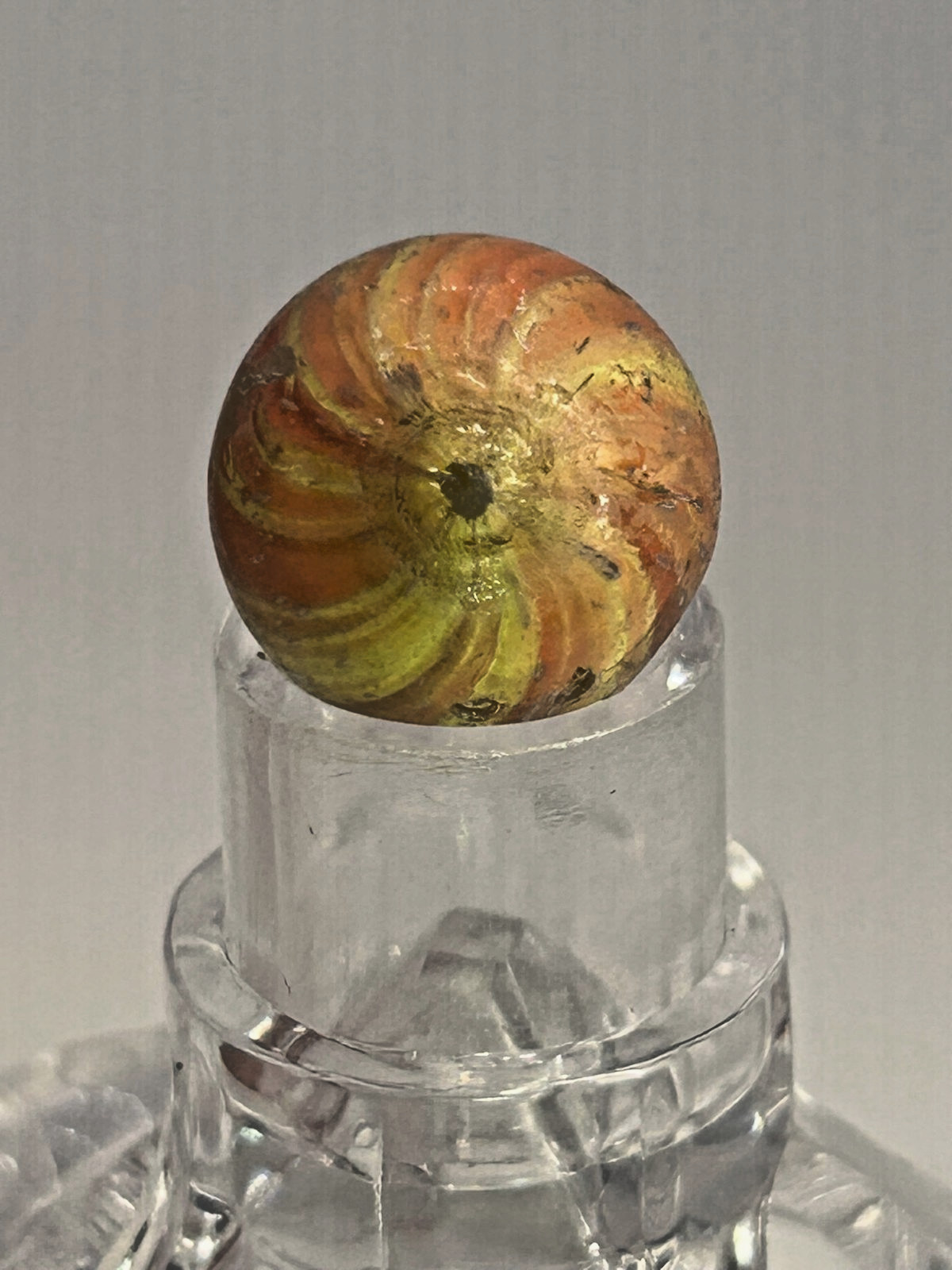Antique German Onionskin Marble 73/128″ Near Mint O46