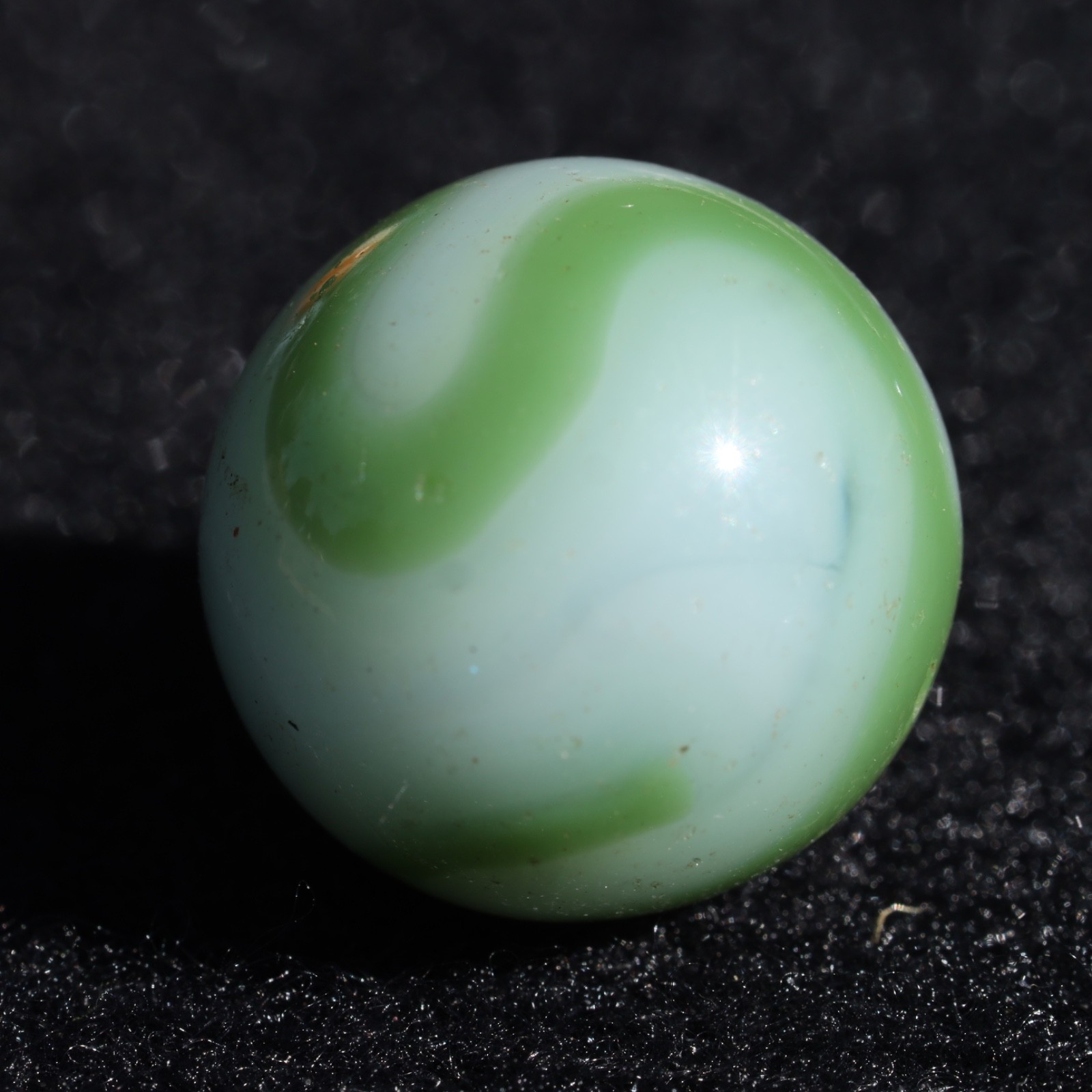 ALLEY Green WV West Virginia Swirl Marble 5/8″ NM Combined Shipping