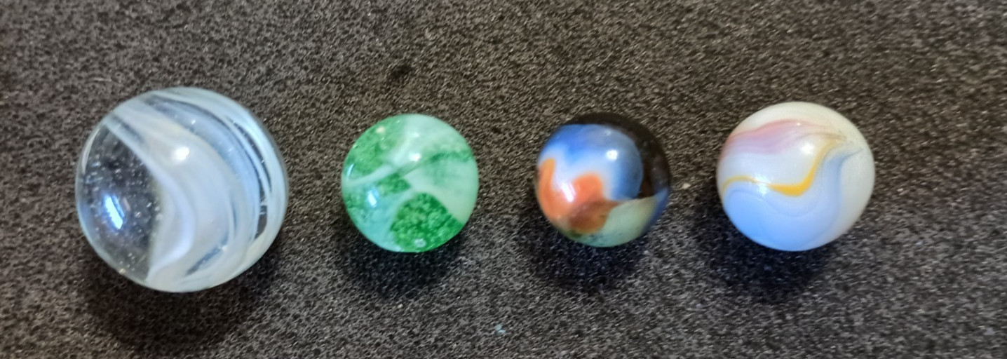 Nice Variety Group of Old Glass Marbles 307