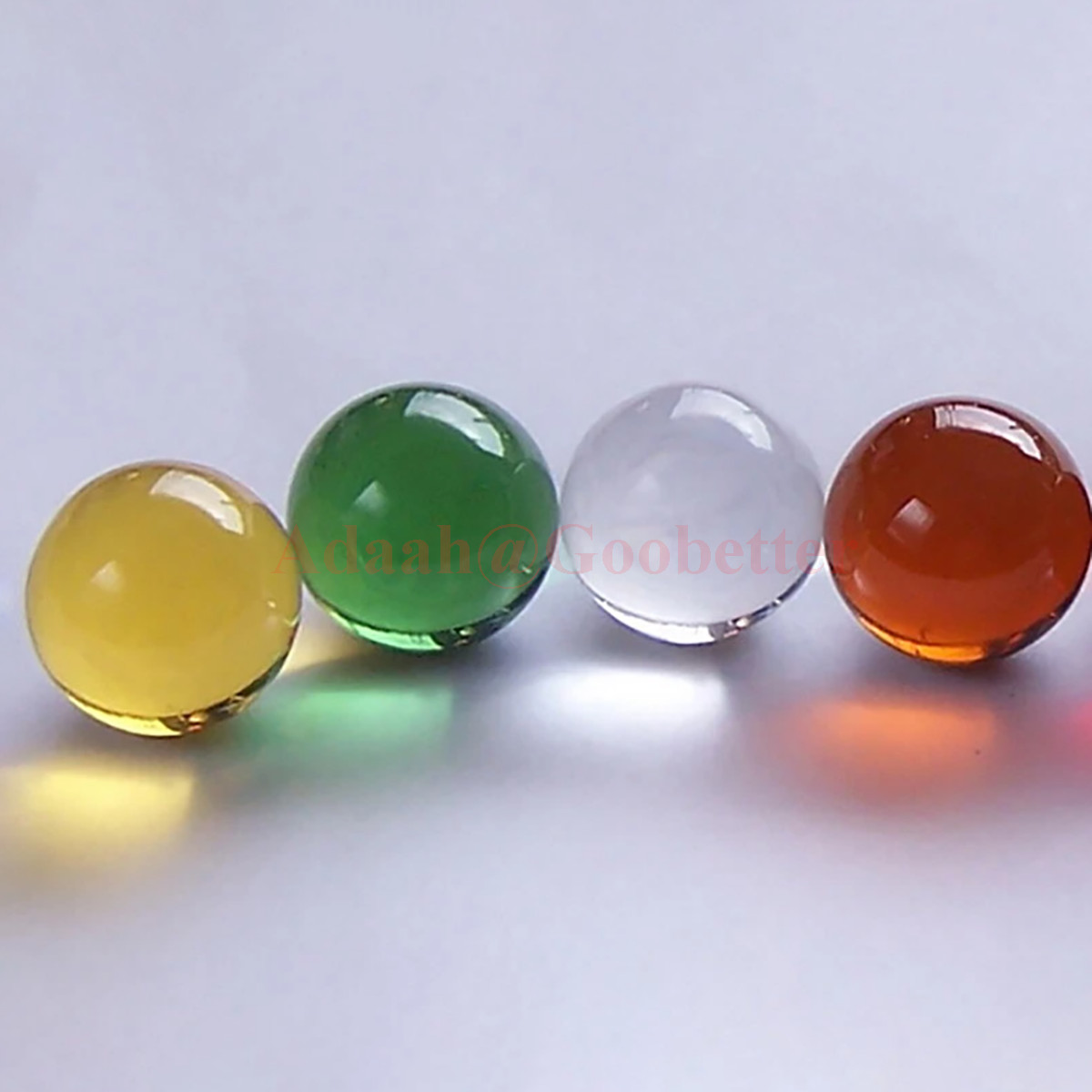 30mm Glass Ball Craft Glass Beads Handmade Marbles DIY Kid Toys Games Vase Decor