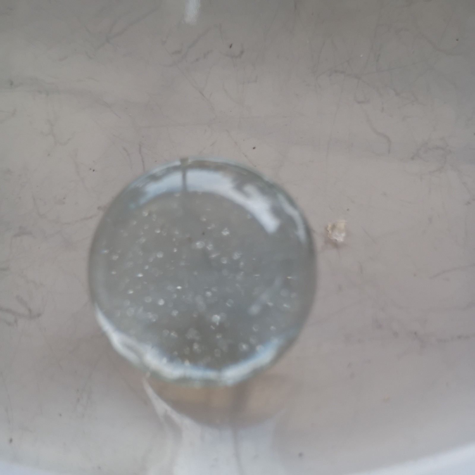 Vintage Marble German Core Mica Sparkling Homemade
