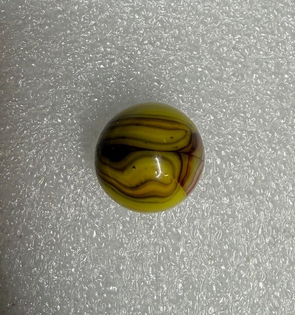 Lot of 5 Vintage Swirl Marbles Jabo Akro Peltier Vitro Christensen Diff Sizes
