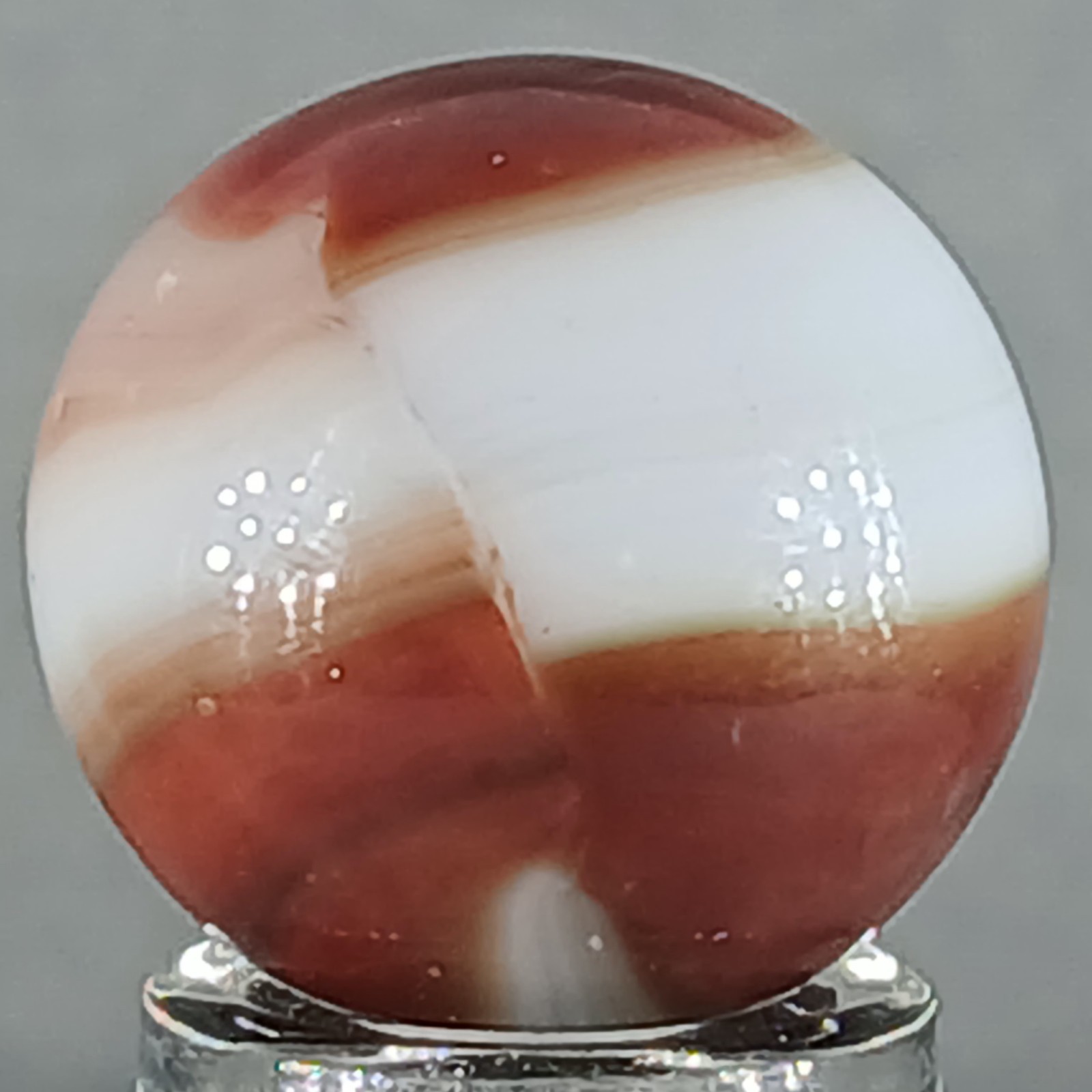 Vintage Marble King Rainbow .61 Inches Near-Mint Condition Combined Shipping