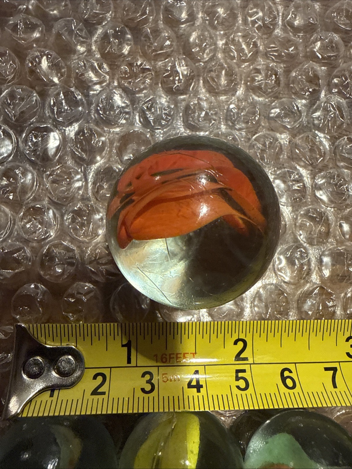 4 Large Marbles (shooters, Mammoth?)
