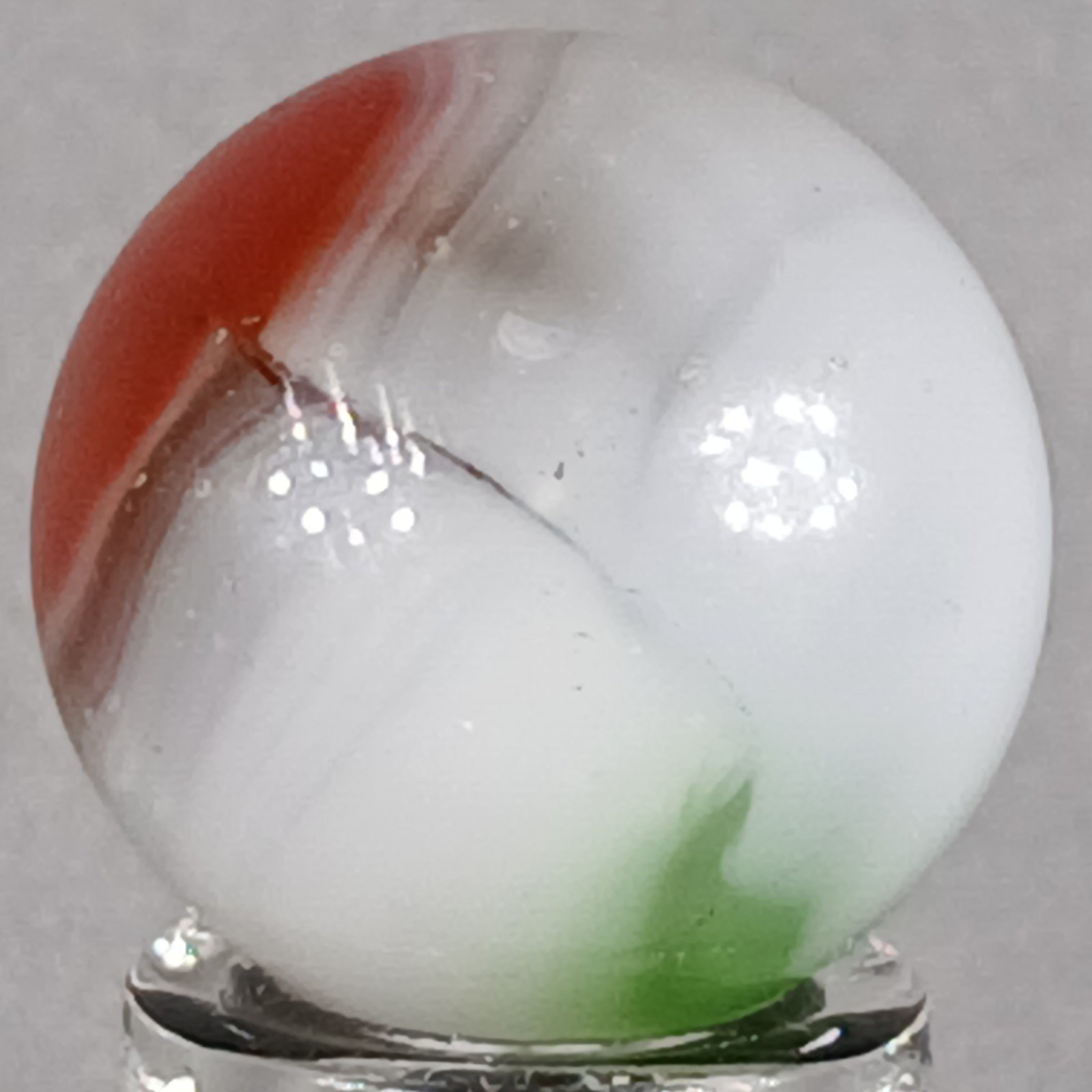 Vintage Vitro Conqueror Marble .61 Inches Near-Mint Condition Combined Shipping