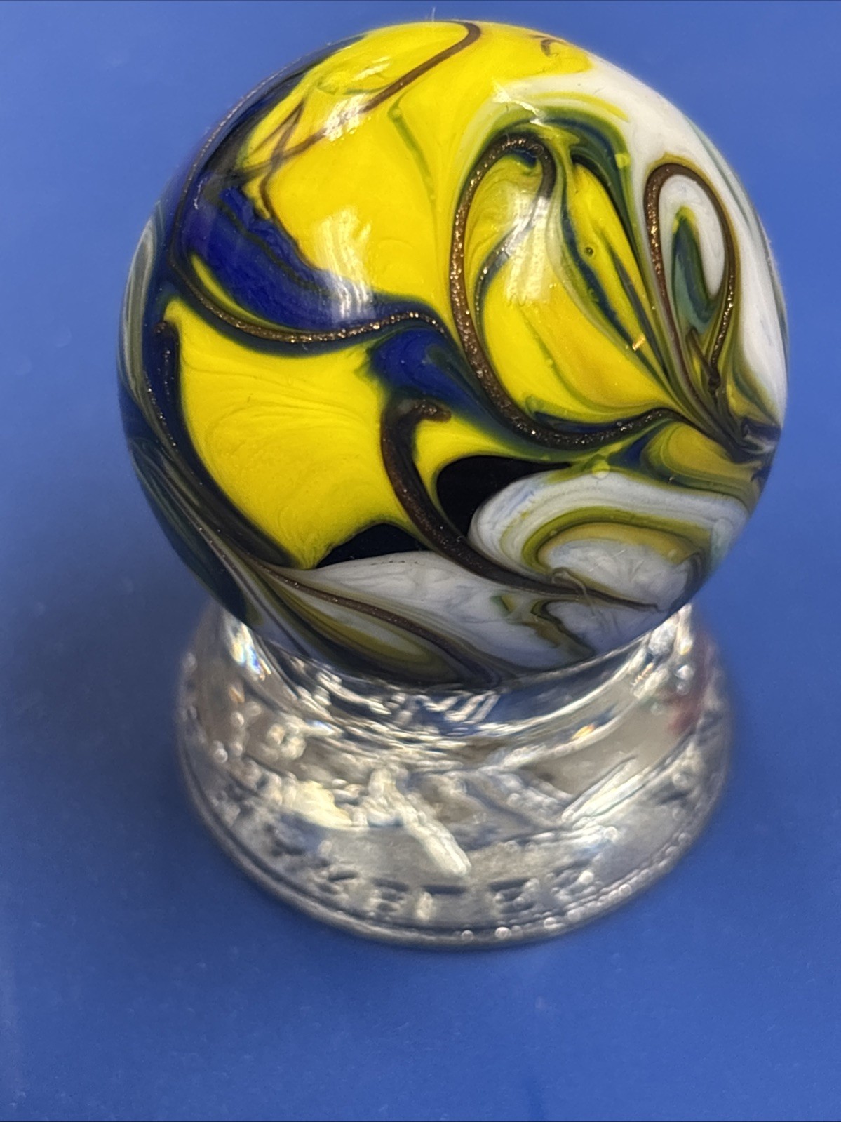 Stunning contemporary swirl marble #944