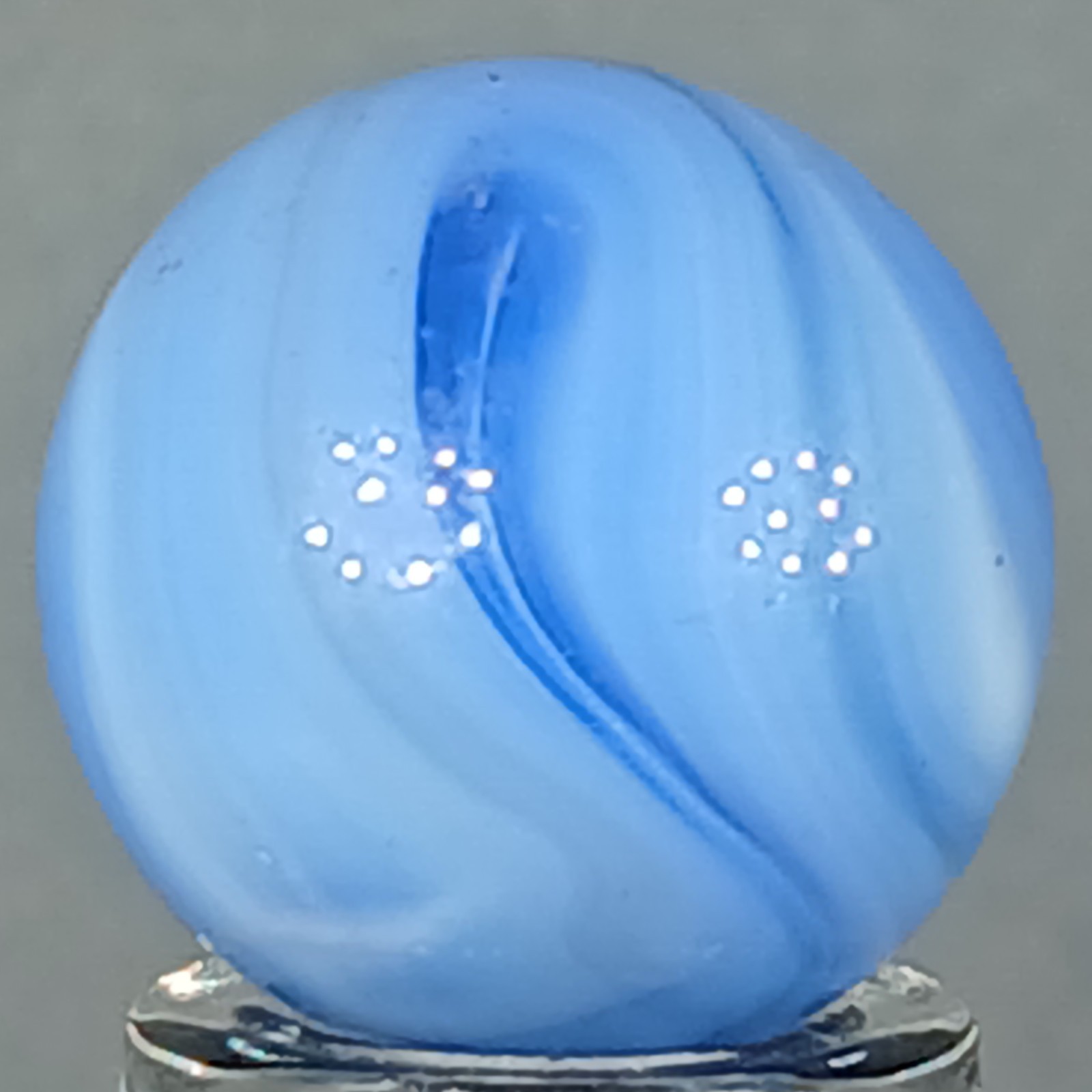 Vintage Champion Swirl Marble .59 Inches Near-Mint Condition Combined Shipping
