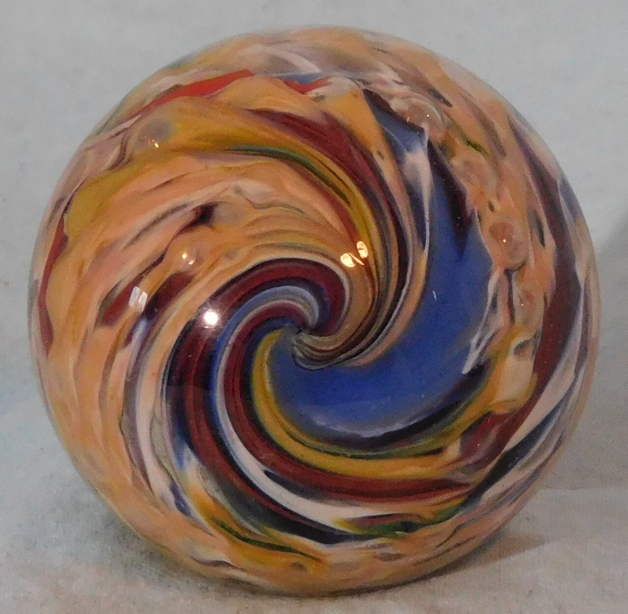 Andy Davis Contemporary Handmade Marble, 1 3/4″ Diameter, #9202AA