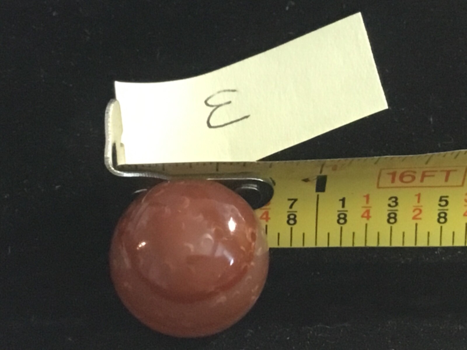 RARE ANTIQUE AUTHENTIC ARKO AGATE SWIRL DARK MARBLE MUST SEE NO RESERVE