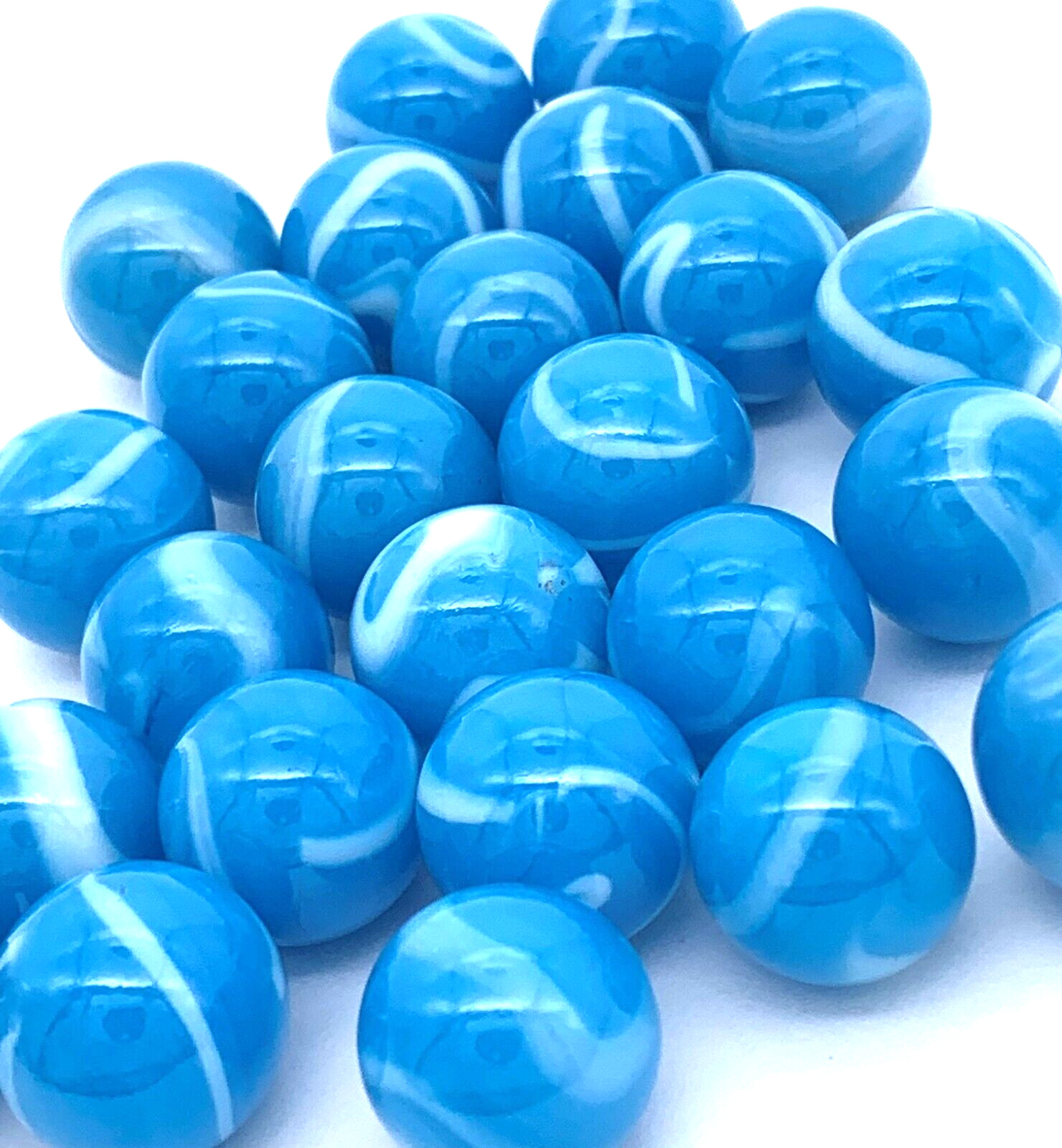 New for 2023 Bulk 16mm Neptune2 Glass Marble Players 5/8″ Pk 50 Vacor HOM