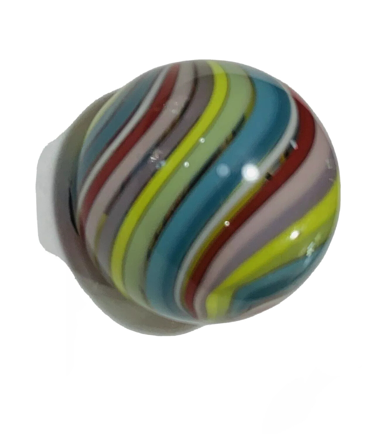 Rare JODY FINE HANDMADE GLASS MARBLE 7/8 “ Lamp work. #1