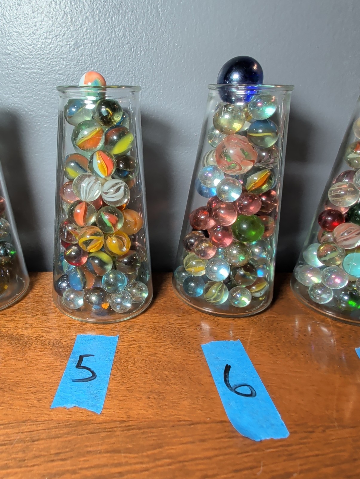 Marbles 1lb+ Est 65 Per Bottle Pick Choice 1,2,3,4,5,6,7,8,9,10,11,12 Availabl