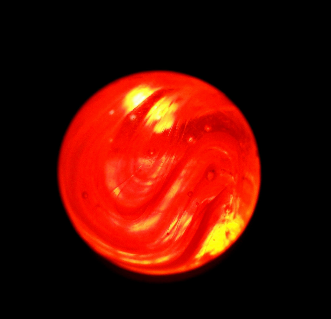 CHRISTENSEN AGATE Multi Colored 🔴 RED – ORANGE 🍊 R&T Pattern WET MINT