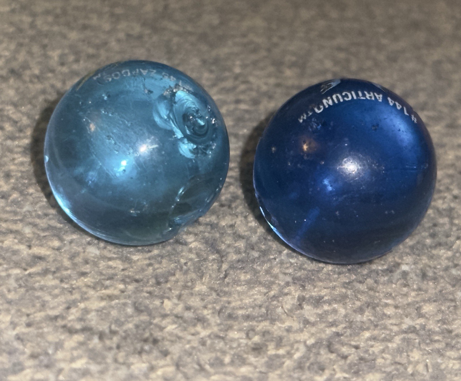 Vtg Pokemon Marbles Lot of 5 Bandai Toy Biz 1999 – Articuno Zapdos Metapod READ