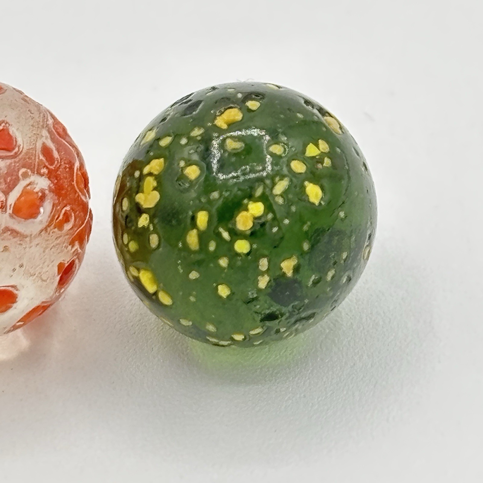 Vintage Vacor Stardust Asteroid Style Glass Players Marbles – Lot of 3