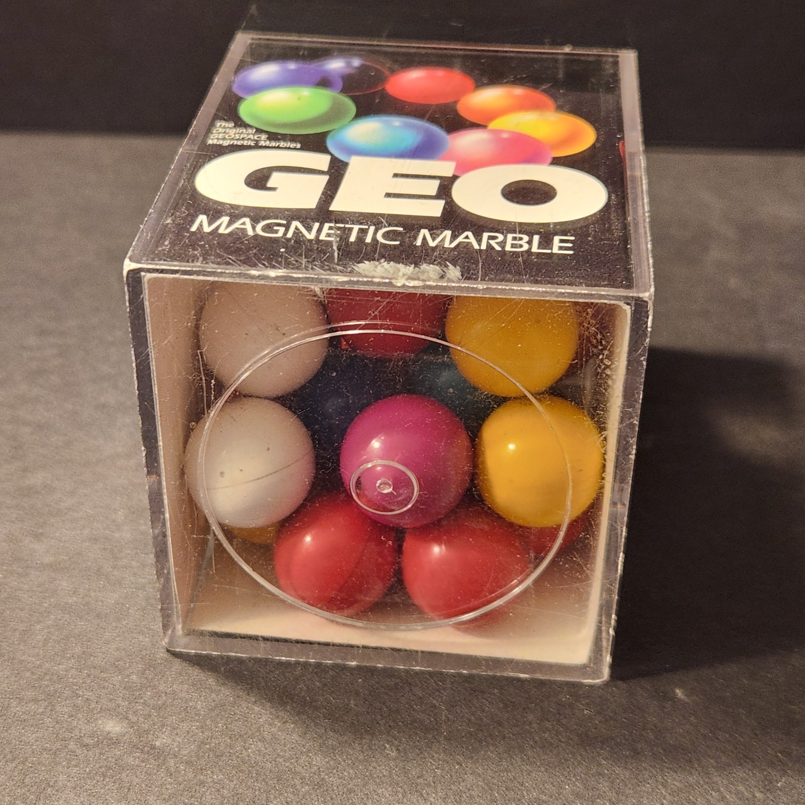 VTG Geo Space Magnetic Marbles The Original Discovery Set Game Toy 1993