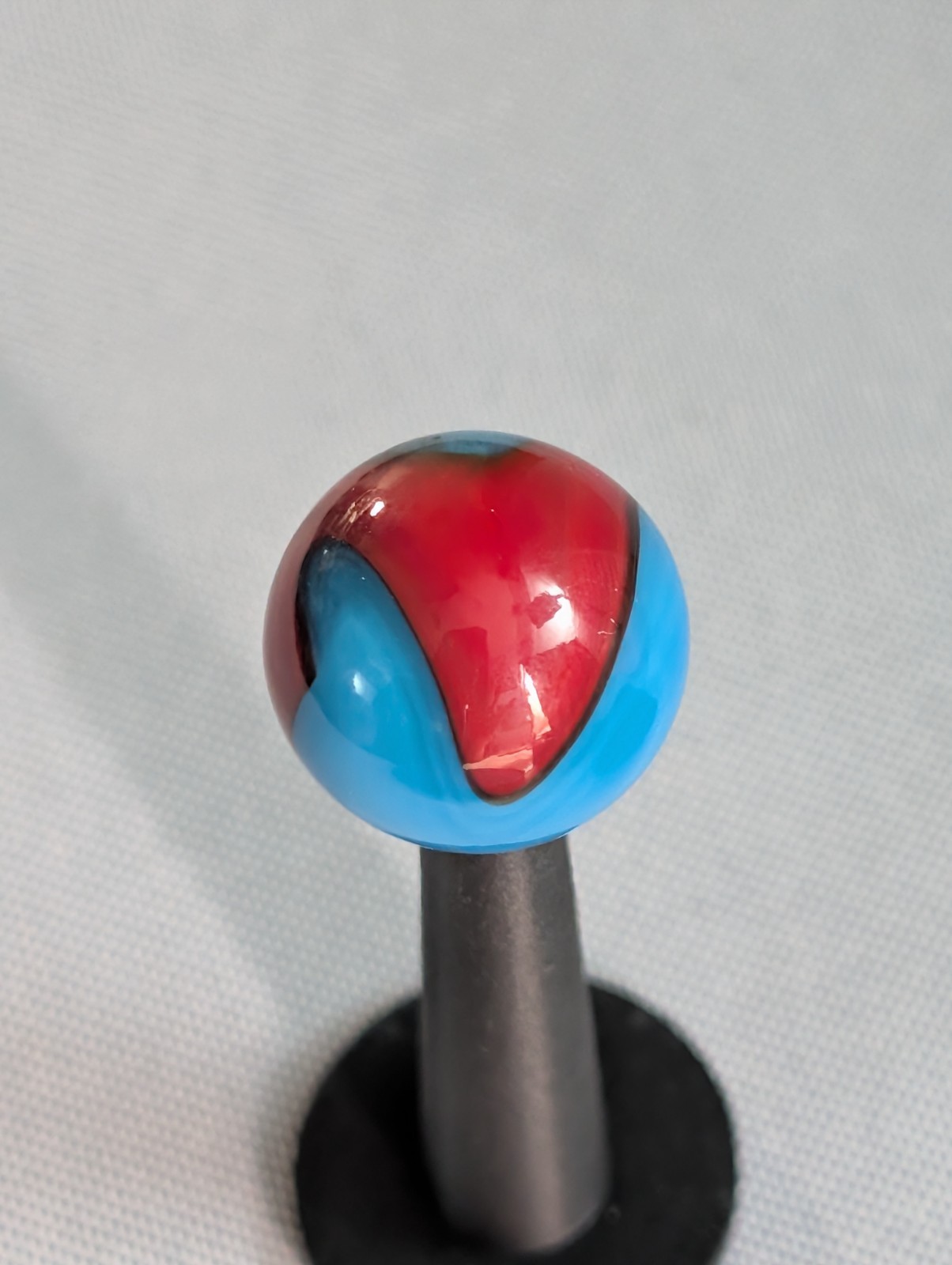 Vintage Peltier Spiderman NLR Marble – 5/8″ (.625) – Mint Condition & Smooth