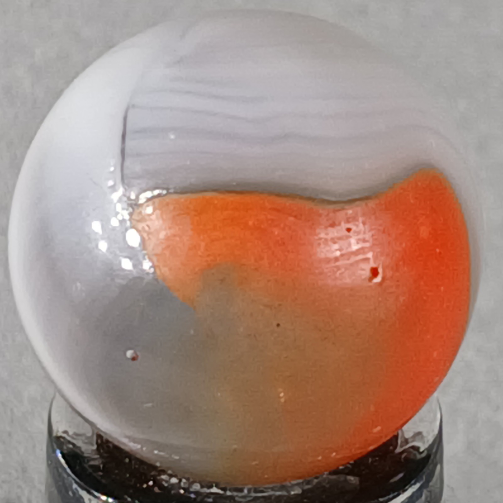 Vintage Vitro Conqueror Marble .61 Inches Near-Mint Condition Combined Shipping