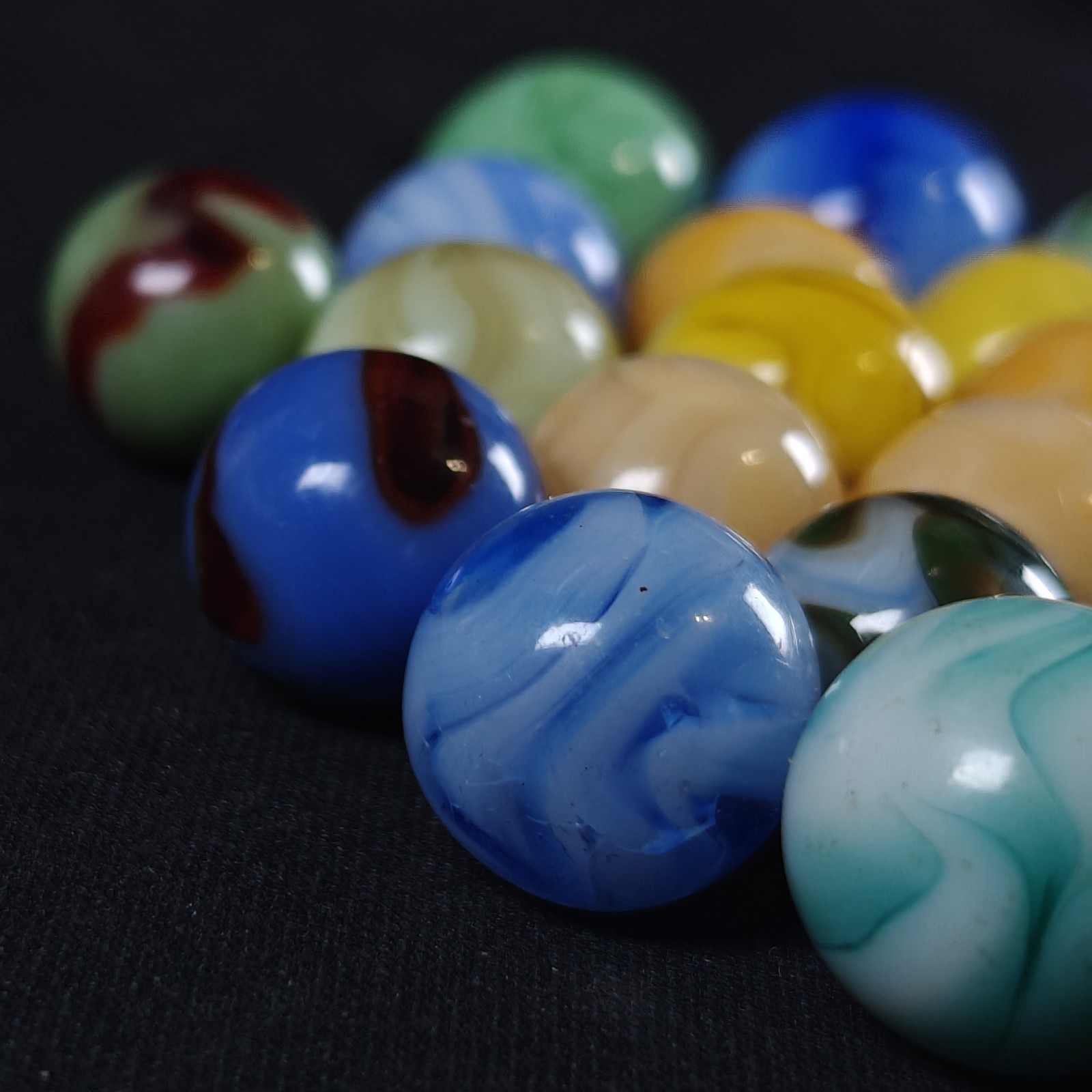 Vintage Marble Lot Alley Ravenswood West Virginia SwirlS Wvs