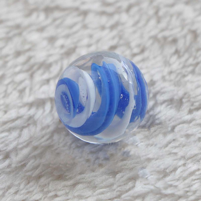 16mm Glass Bead Marbles Round Traditional Vintage Classic Toys Games DIY Decor