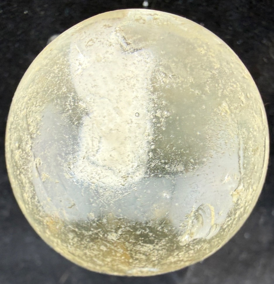 OLD Large SULPHIDE Figure Squirrel” 1.5 in diameter. VG Condition