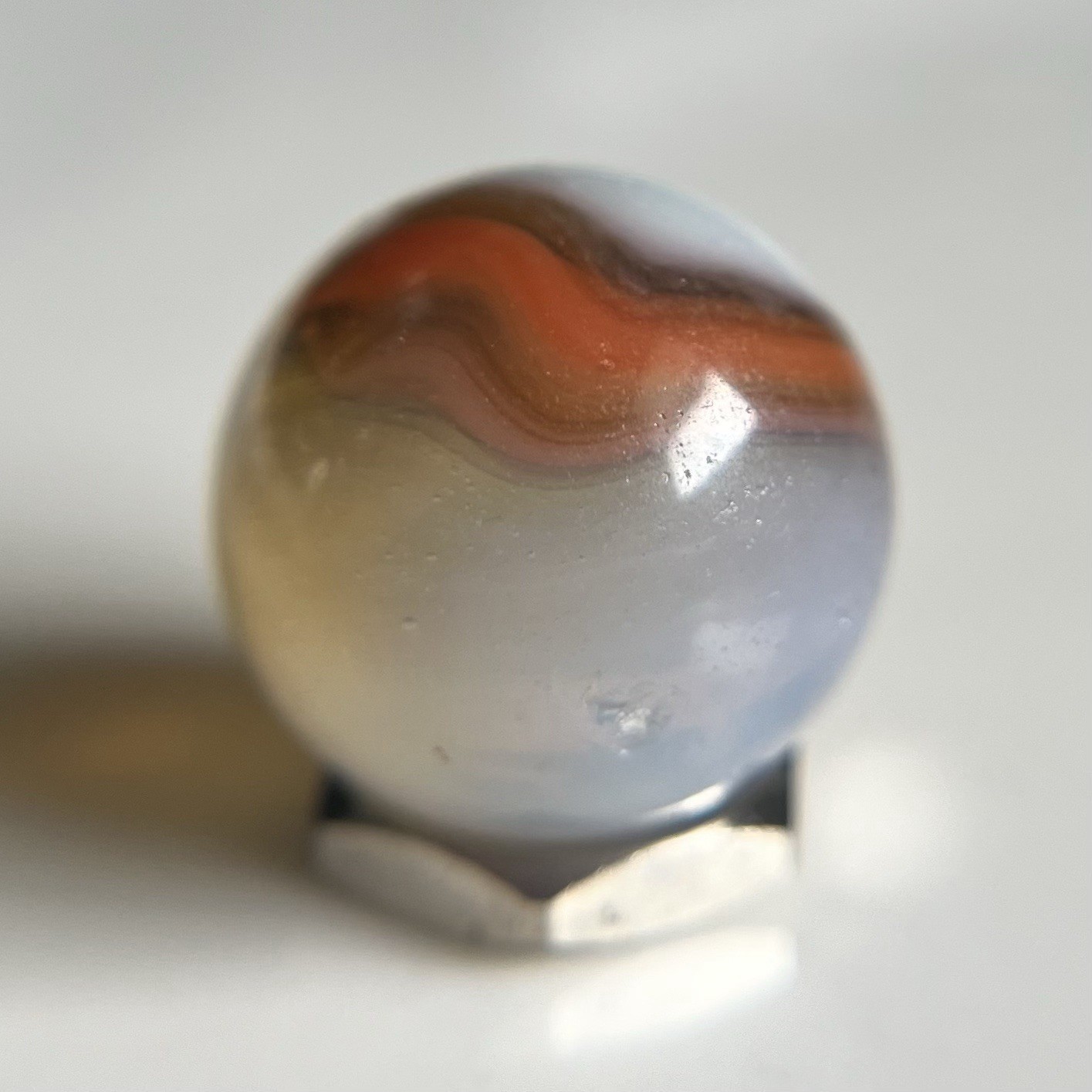 🌟HTF Vitro Phantom Conqueror OPAL Oxblood? Marble NM .60”