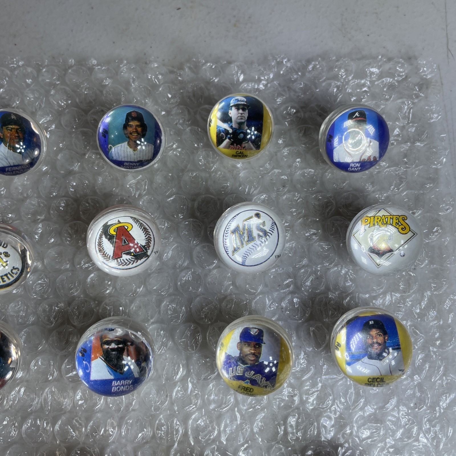 rare Super Star Major League Baseball Collectors Acrylic Marble Lot MLB 35F44