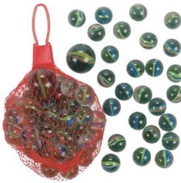 Bags Of Glass marbles (8 Bags)
