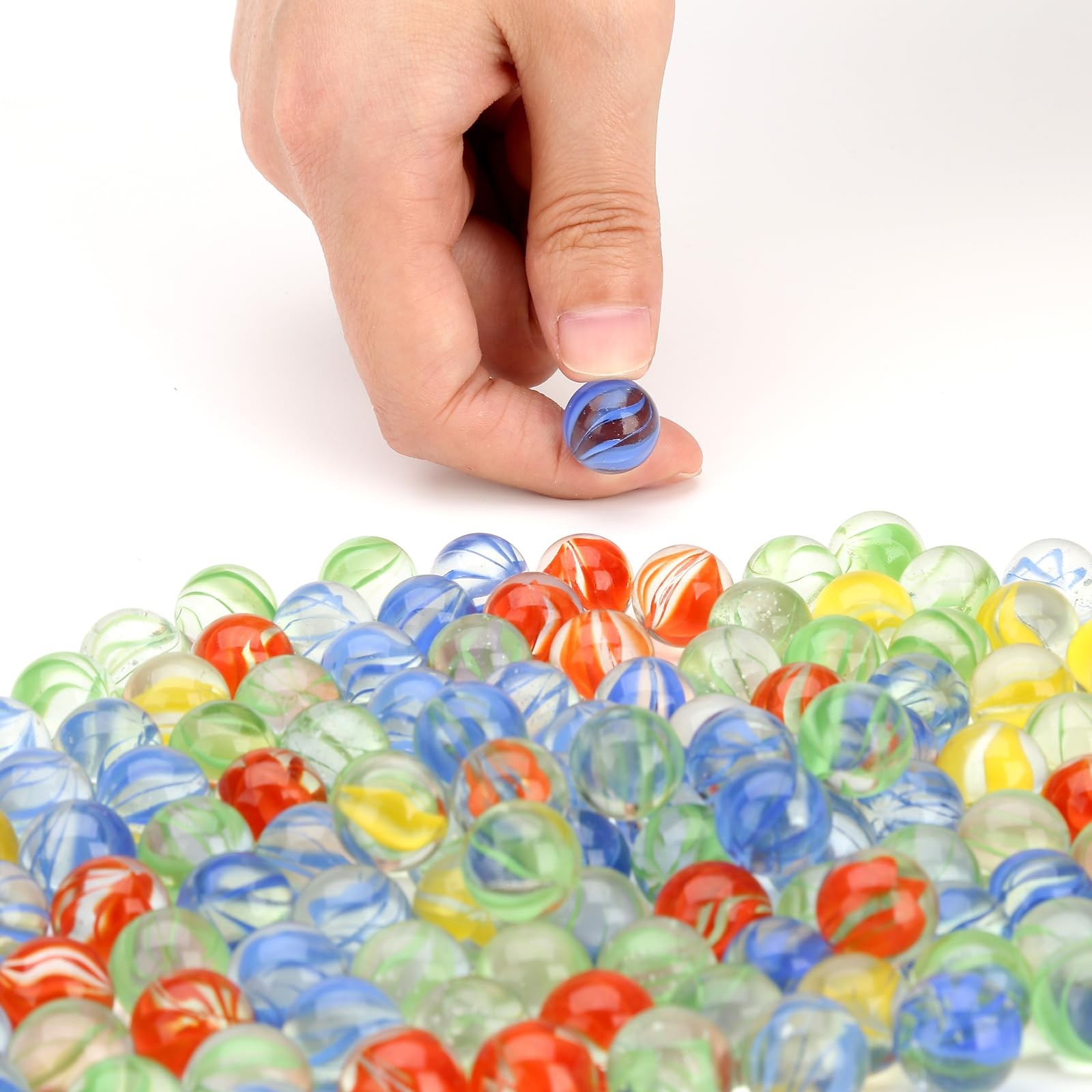 200Piece Cats Eyes Glass Marble/Sling Shot Ammo