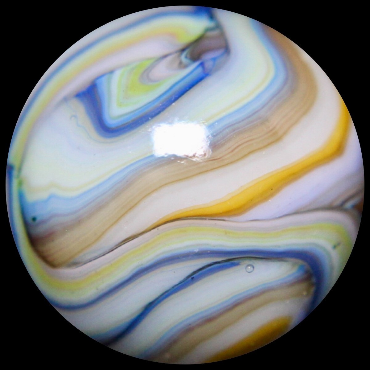 JABO Frankies Marble Collector Series: 6-Color Beauty 0.740″