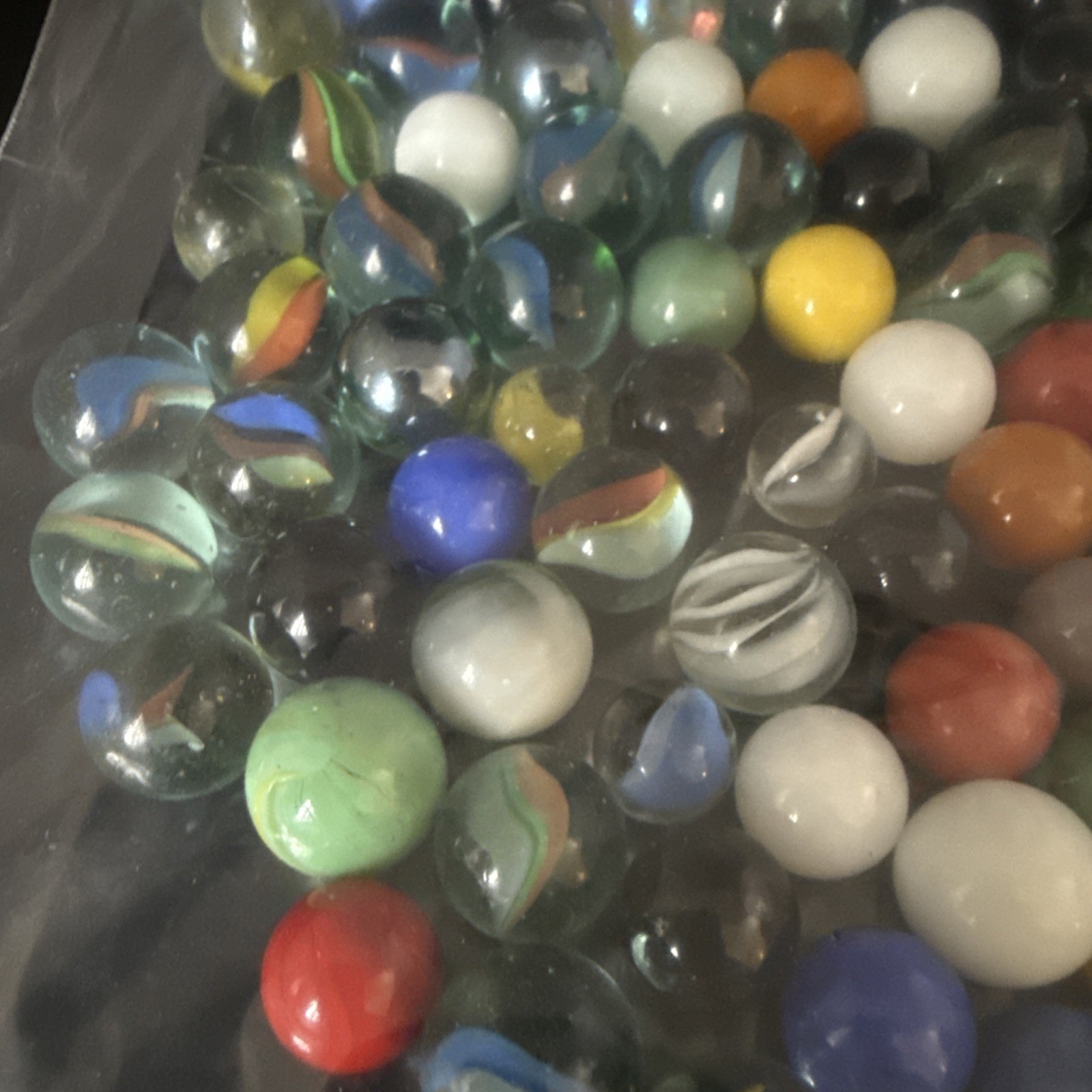 Vintage Marbels Lot 2LB 3oz